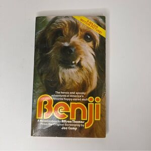 Vintage Benji Paperback Novel Archie Thomas 1975